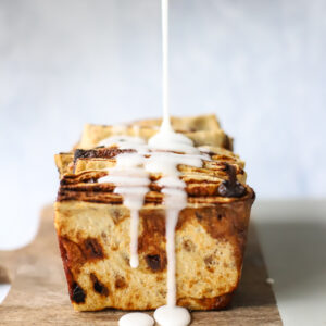 Hot cross bun pull apart loaf