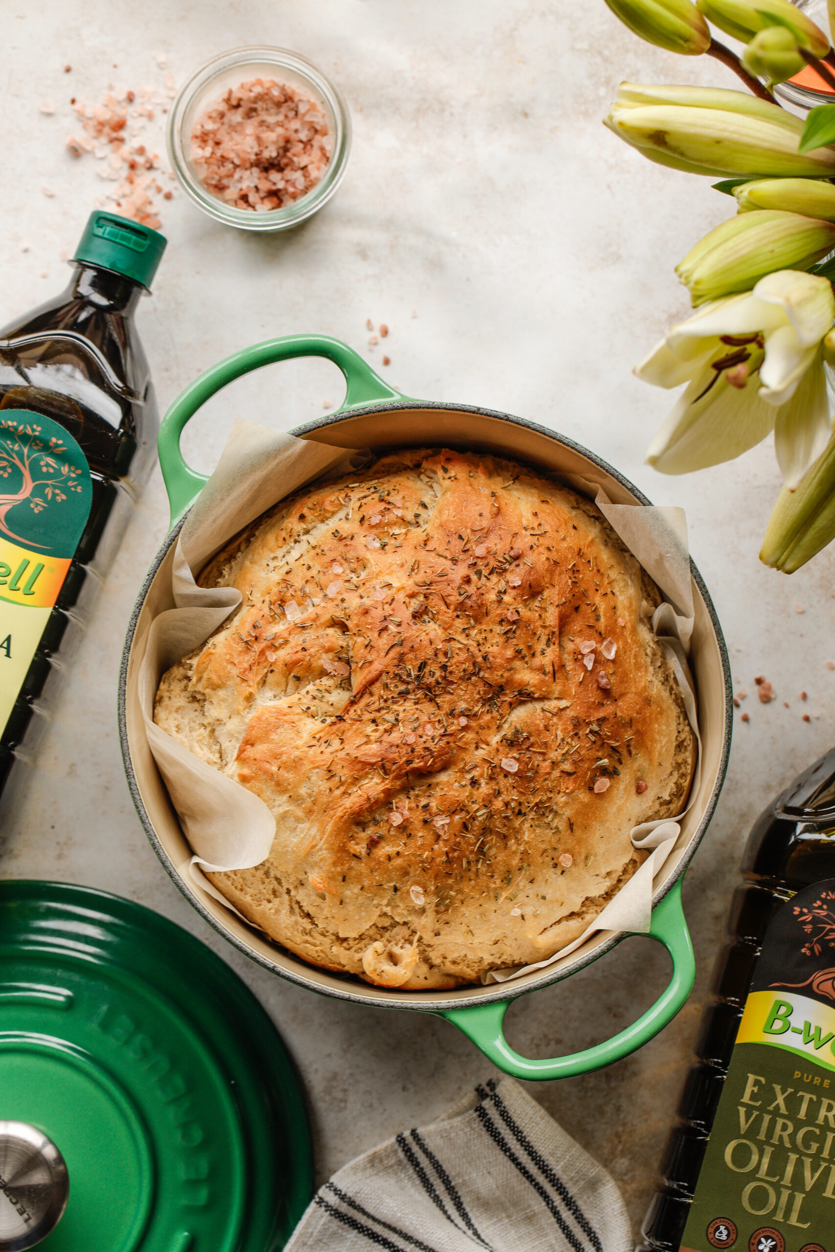 Rosemary Olive oil loaf