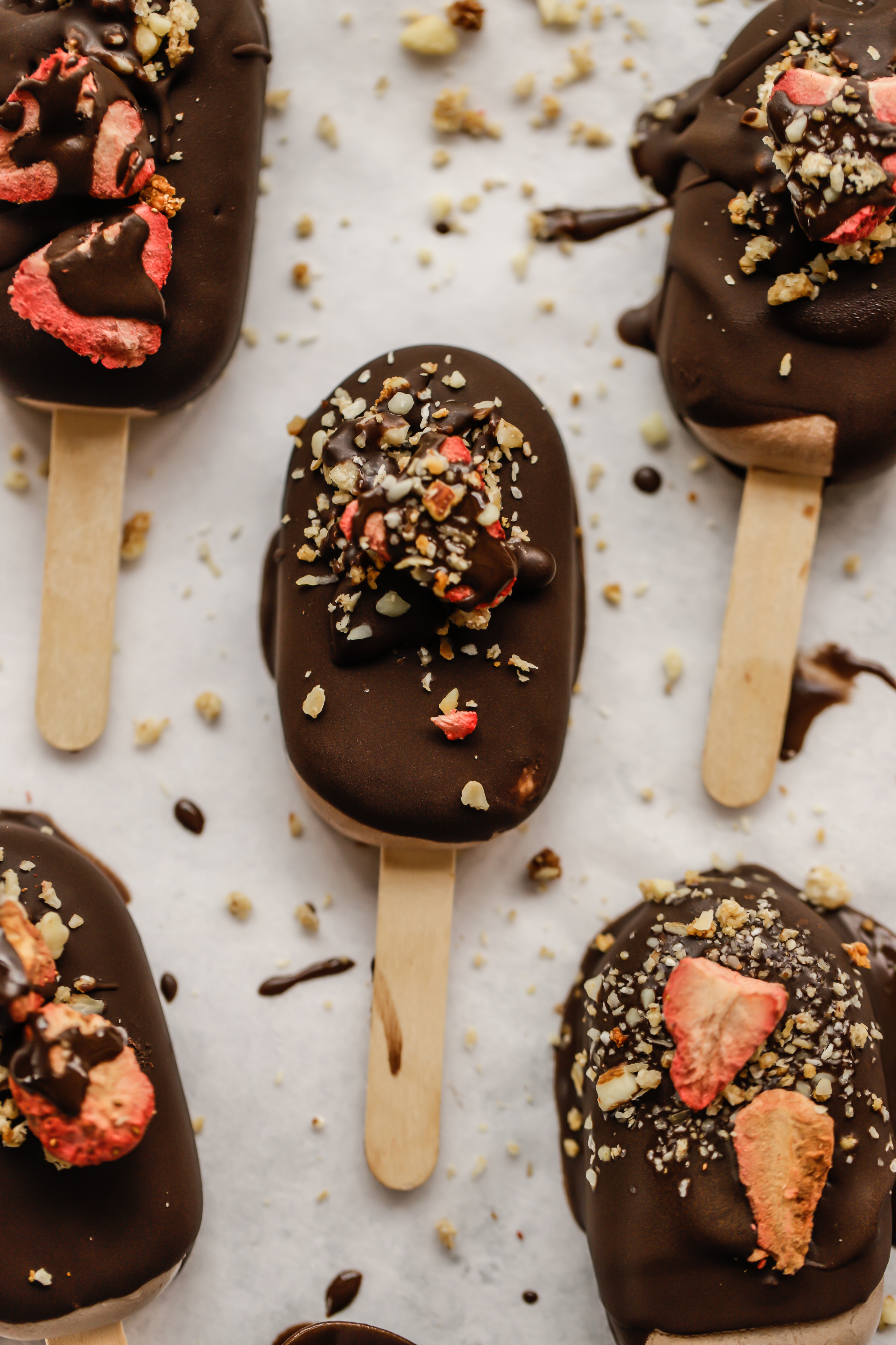 Protein ice cream pops