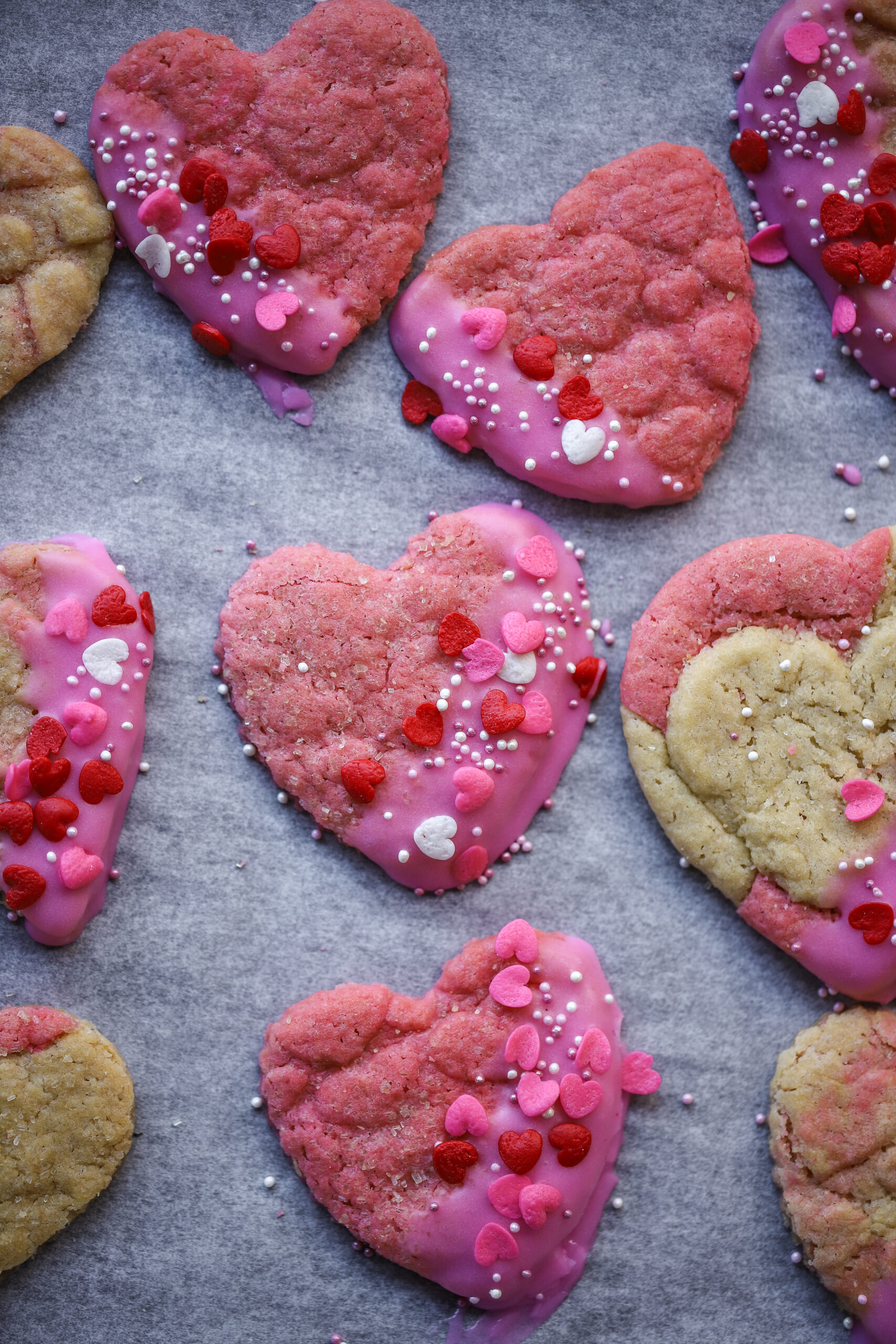Valentine’s sugar cookies