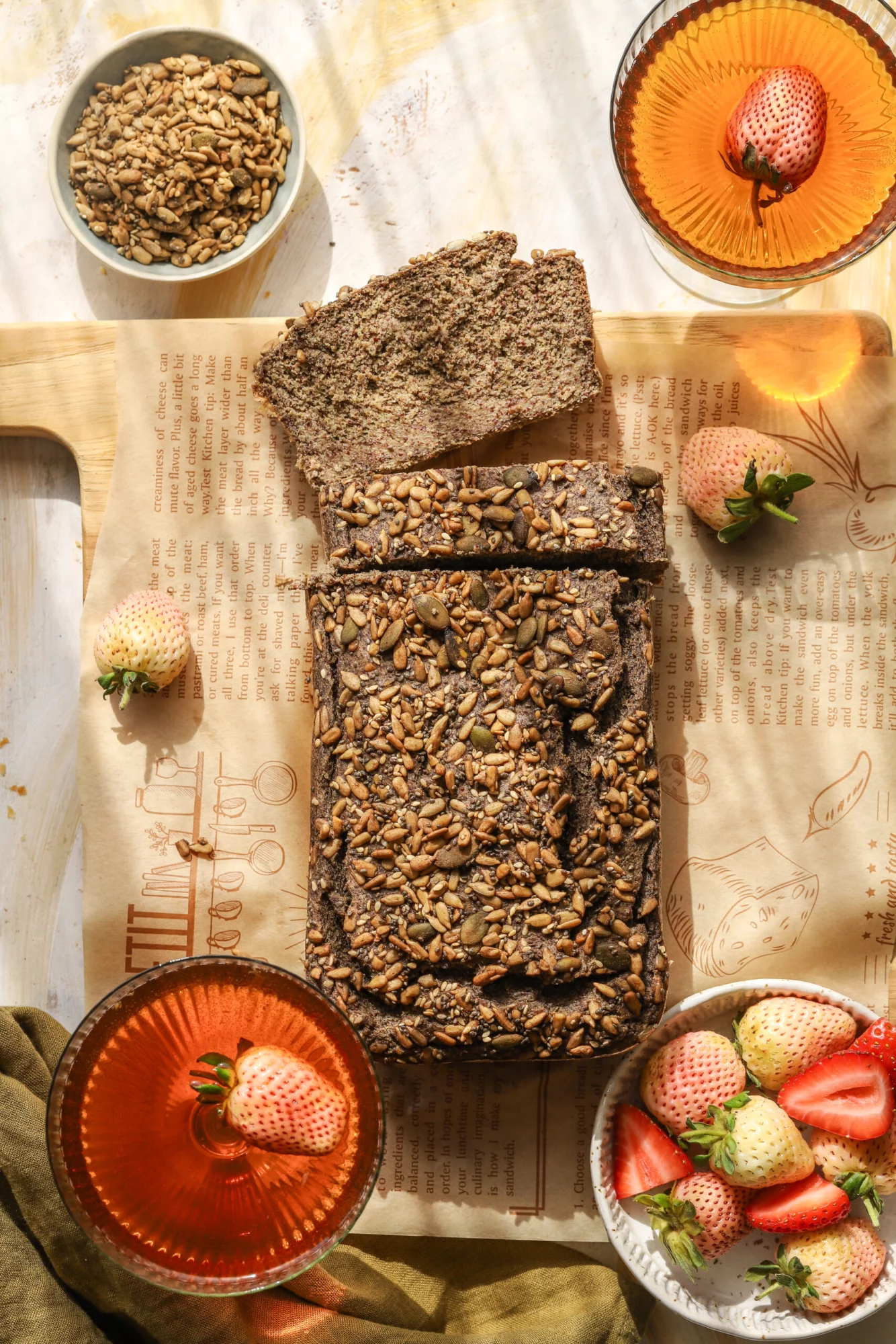High protein Quinoa loaf