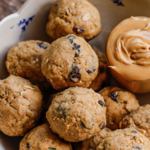 Oatmeal Raisin Snack Balls