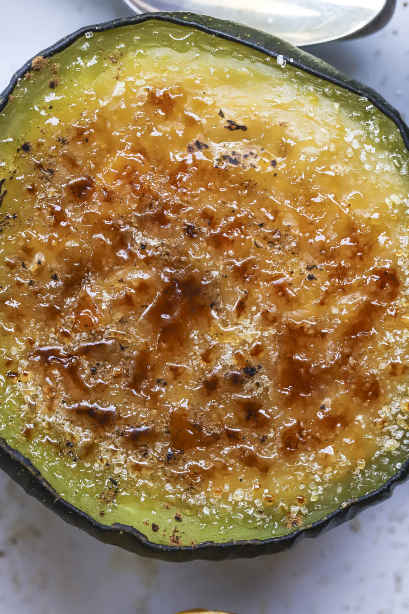 Crème brûlée gem squash