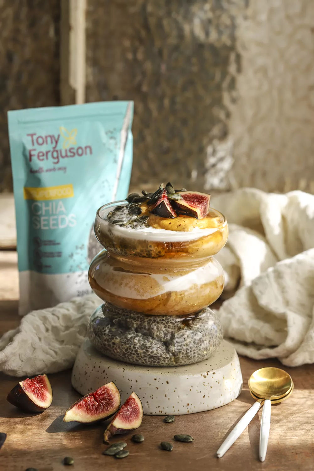 Pumpkin pie chia pudding