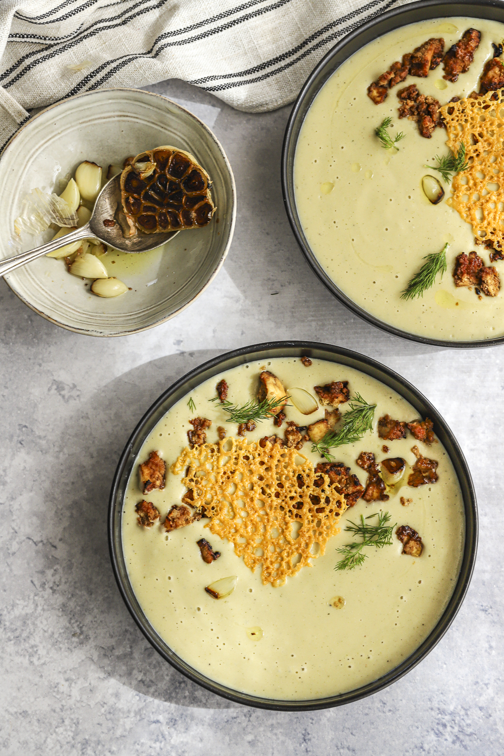 Potato leek soup